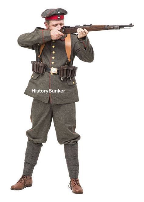 Ww1 Imperial German Soldier Uniform 1914 With Webbing Ww1 German