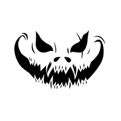 Scary Pumpkin Carving Templates