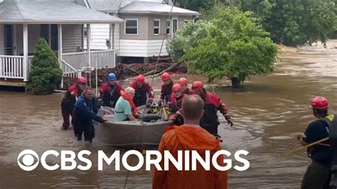 Devastating Flooding Hits Northeast Youtube