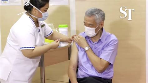 As more people are vaccinated, the collective protection will become more effective. PM Lee receives Covid-19 vaccine as Singapore starts ...