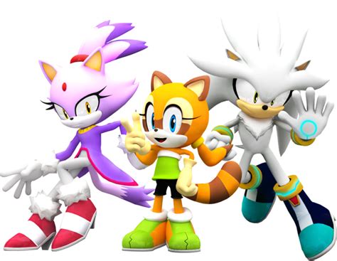 Blaze The Cat Riku Silver The Hedgehog Sonic Team Hot Sex Picture