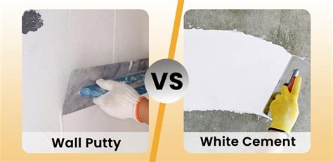 All That You Need To Know About White Cement Vs Wall Putty