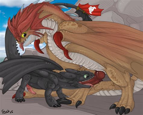 Rule 34 Cloudjumper Dragon Fersir How To Train Your Dragon Male Male