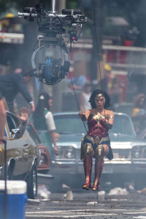 Gal Gadot Filming An Action Sequence For Wonder Woman 1984 37 Gotceleb