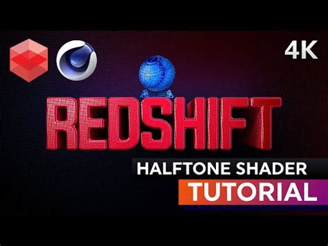 Creating A Halftone Shader In Redshift Cinema D Tutorial Artofit