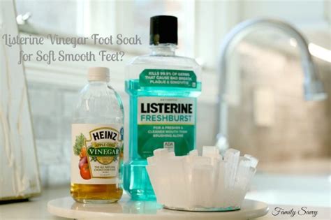 Listerine Vinegar Foot Soak For Soft Smooth Feet Atelier Yuwaciaojp