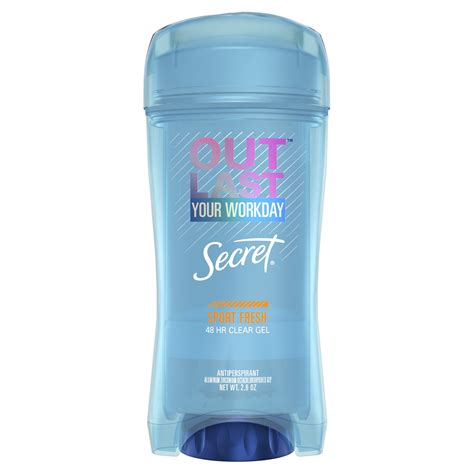 Secret Outlast Clear Gel Antiperspirant Deodorant For Women Sport Fresh