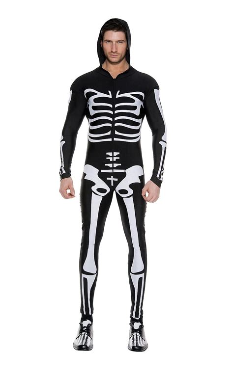 Adult Skeleton Bodysuit Men Costume 3499 The Costume