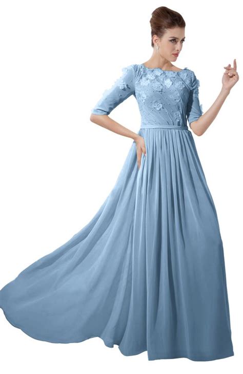 Colsbm Emily Dusty Blue Bridesmaid Dresses Colorsbridesmaid