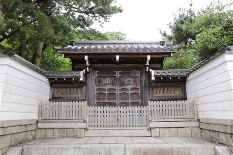 Akama Shrine In Shimonoseki Japan Stock Photo Image Of Summer Jingu
