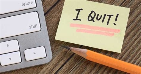 Quitting A Job Before You Quit Your Job Some Things To Consider