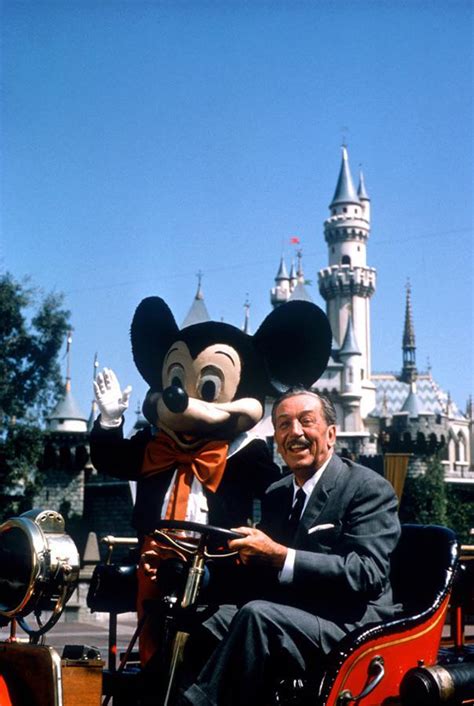 Last Image Of Walt Disney At His Beloved Disneyland Park Fall Of 1966