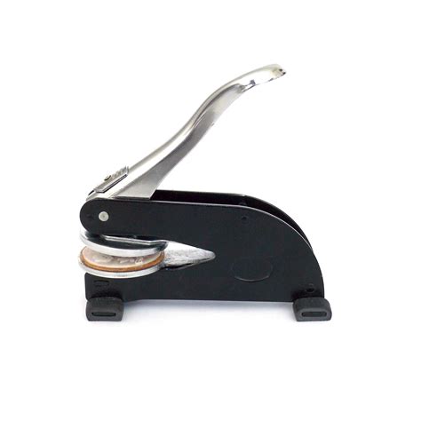 Hand Held Manual Embosser W Personalised Insert Elaundry