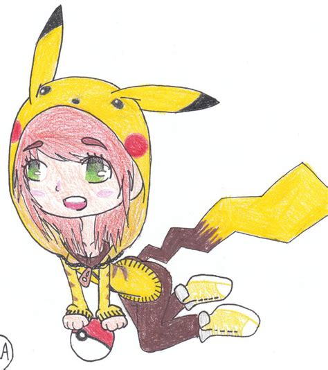 Pikachu Girl By Cheesecake Maiden On Deviantart
