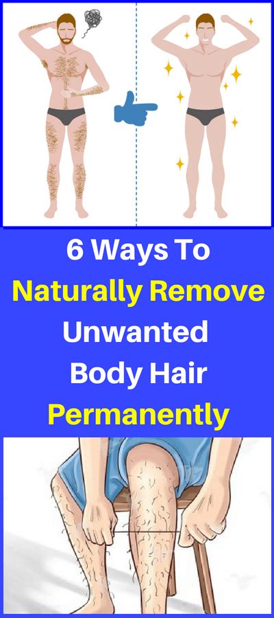 6 ways to naturally remove unwanted body hair permanently obsolo how to remove body body hair