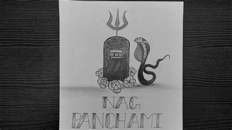 Nag Panchami Easy Drawing How To Draw Nag Panchami Drawing In 2022