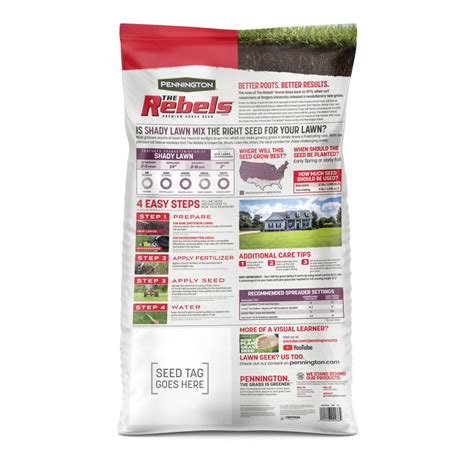 Rebels Tall Fescue Shade Grass Seed Seed World