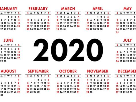 Catat Ini Tanggal Merah Dan Hari Libur Nasional 2020