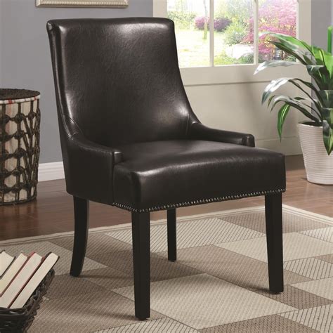 Shop wayfair for all the best brown leather accent chairs. Brown Leather Accent Chair - Steal-A-Sofa Furniture Outlet ...