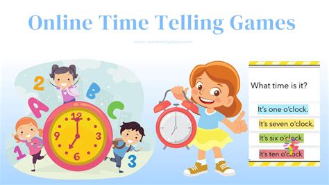 10 Online Time Telling Games For Kids Number Dyslexia