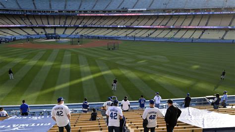 The Dodgers Introduce A Fully Vaccinated Fan Section For Games