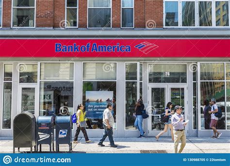 The users are advised to select the most suitable method in order to complete the activation procedure successfully. Bank Branch Of Bank Of America In New York, USA Editorial Image - Image of city, economy: 130988705
