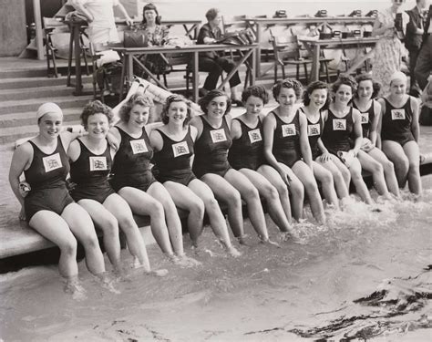 British Womens Olympic Swimming Team London 1948 Flickr
