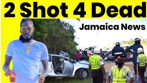 jamaica news january 13 2024 aidonia 2 shot dead gun seized deadly crash lottery scam