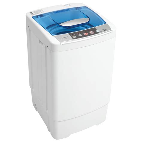 Top loading washer with stainless steel. Danby 1.0 cu. ft. Portable Top Load Washer in White ...