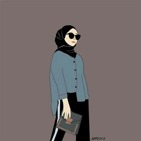 Kumpulan Gambar Untuk Cover Wattpad Hijab Cartoon Girls Cartoon Art
