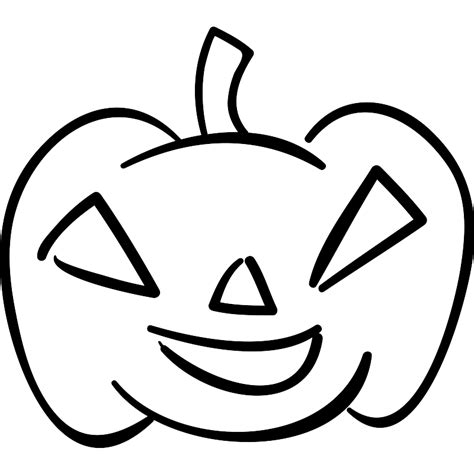 Halloween Pumpkin Outline Vector Svg Icon Svg Repo