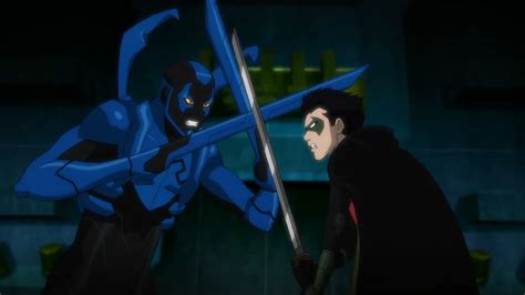 Robin Vs Blue Beetle Justice League Vs Teen Titans Youtube