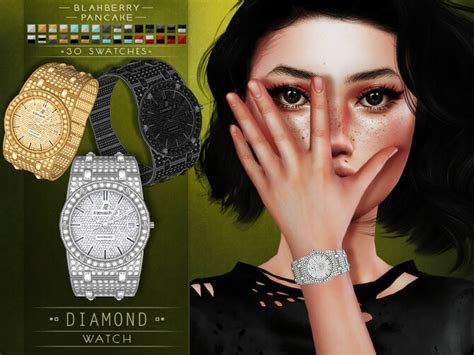 Diamond Watches At Blahberry Pancake The Sims 4 Catalog