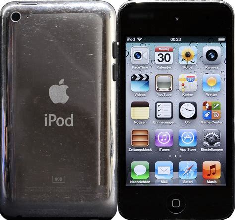 The first version was released on october 23, 2001. iPod Touch 4g 8gb. - $ 650.00 en Mercado Libre
