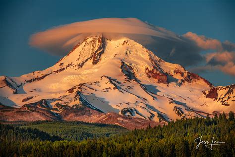 Mount Hood Oregon Photography Print Jess Lee Photography