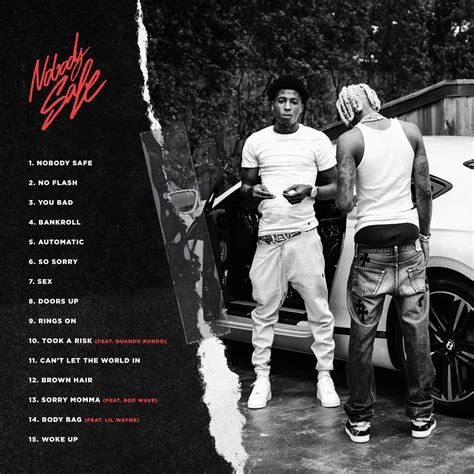 Rich The Kid Et Youngboy Nba Présente La Tracklist De Nobody Safe