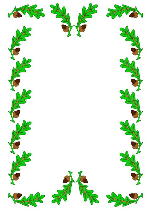 Download Free Leaf Border Svg PNG Free SVG files | Silhouette and