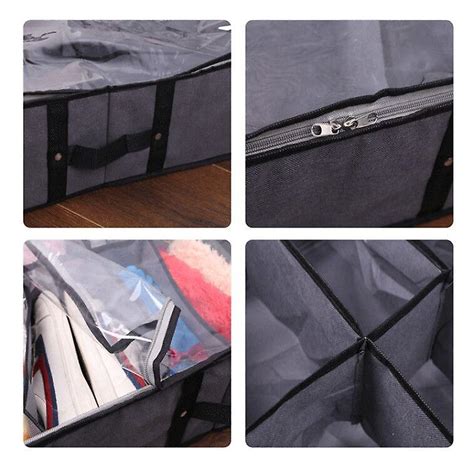 Unterbettkommode kommode unterbett bett box aufbewahrung unterbettbox kleiderbox. Unter Bett Schuh Aufbewahrung Organizer mit verstellbaren ...