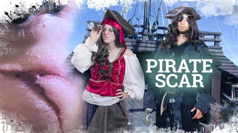 Pirate Scar Makeup And Look Cómo Disfrazarse De Pirata Maquillage Fx