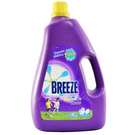 Breeze is a brand of laundry detergent manufactured by unilever that is currently marketed as the counterpart of omo detergent for the philippines, singapore, malaysia and thailand markets. BREEZE COLOUR CARE LIQUID DETERGENT