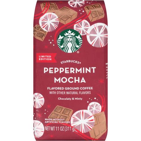 Starbucks Peppermint Mocha Flavored Ground Coffee Hy Vee Aisles