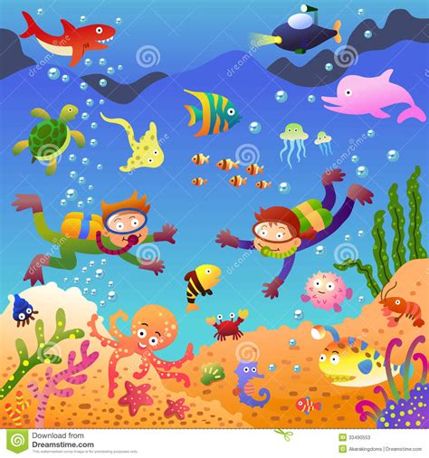 9 Under The Sea Clipart Preview Under The Sea Eps Hdclipartall