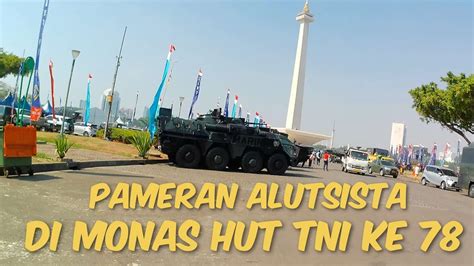 Curi Waktu Dijam Istirahat Kerja Hanya Pengin Nonton Pameran Alutsista Di Monas Jakarta Pusat