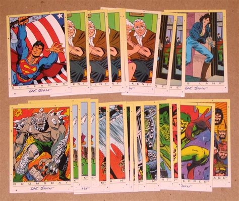However, it's broken down into three the most important card in 1993 skybox simpsons is the art debart card. DC Stars (SkyBox 1994) - Lot of 23 Cards VG