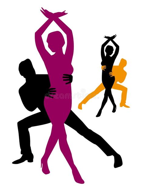 Argentine Tango Stock Vector Illustration Of Dance Silhouette 42905527