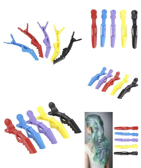 Visit To Buy New Colorful Sectioning Clips Clamps Hairdressing Salon