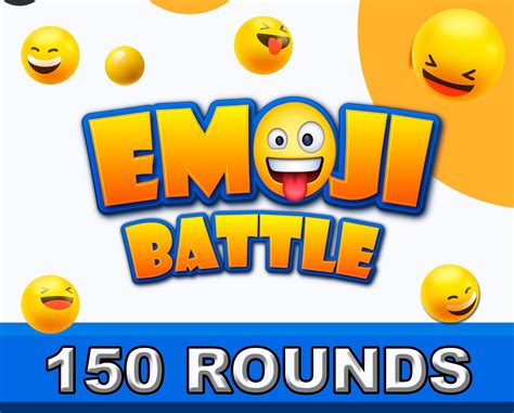 Emoji Guess Game 150 Rounds The Emoji Game Battle Virtual Etsy