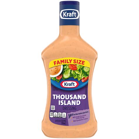 There are a couple with gluten. Kraft Thousand Island Dressing 24 fl oz Bottle - Walmart ...