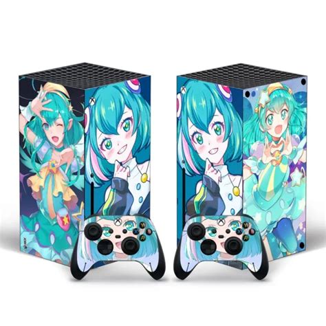 Anime Girl Lala Xbox Series X Console And Controller Skin Sticker Decal