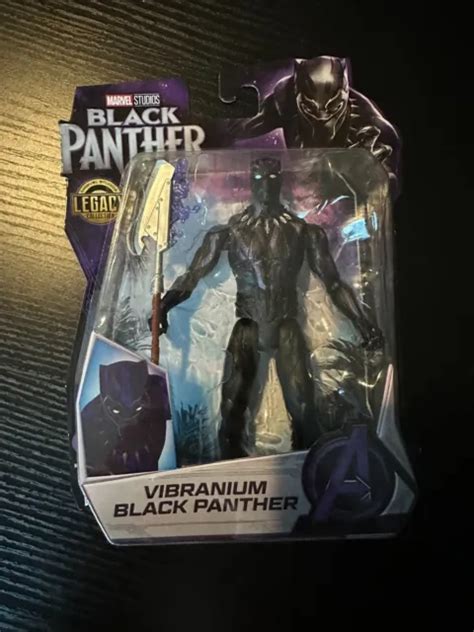 Hasbro Marvel Legacy Black Panther Vibranium 6 Inch Action Figure 2022
